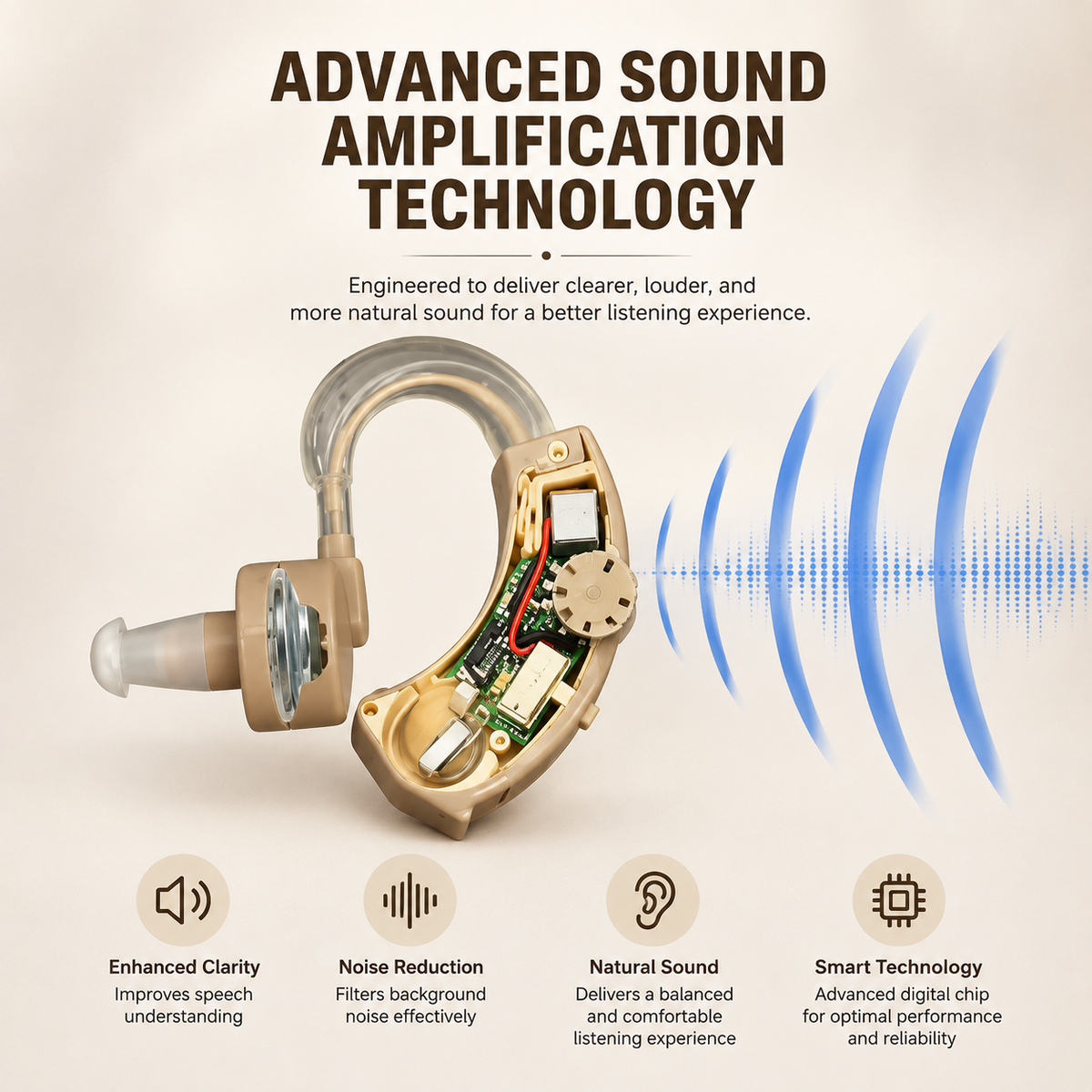 Sound Increaser for Ear